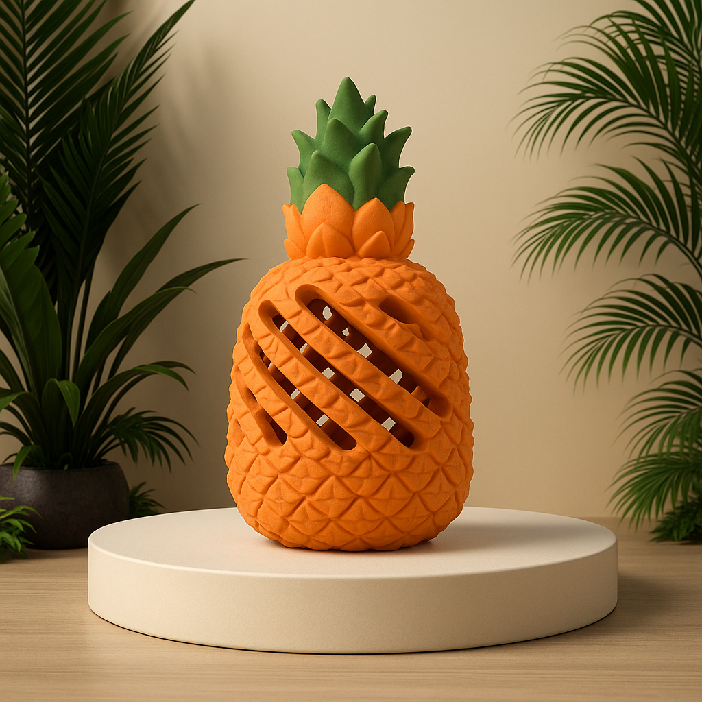 A realistic high resolution of a durable dog chew toy